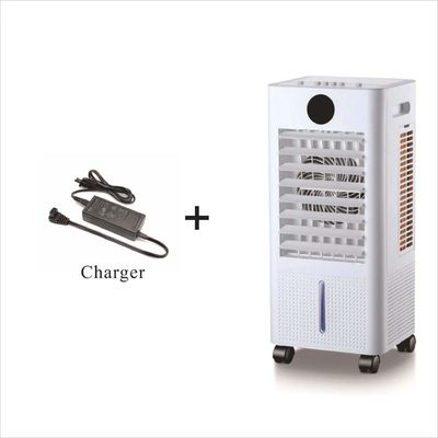 Molde privado Dc12v Energía solar Cooler de aire evaporativo Control remoto Agua solar