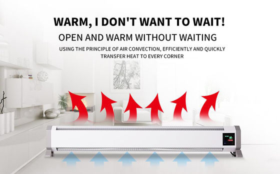 Calentador de baño de infrarrojos controlado por aplicación Convector eléctrico para calefacción y control doméstico