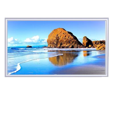 Panel de la sala de garaje Pared de cristal de carbono montado Calentadores eléctricos de infrarrojos con termostato