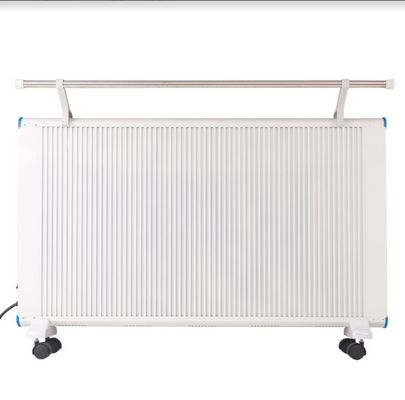 Panel de calefacción de cristal de carbono blanco de infrarrojo lejano montado en la pared con función impermeable