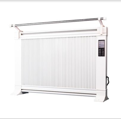Panel de calefacción de cristal de carbono blanco de infrarrojo lejano montado en la pared con función impermeable