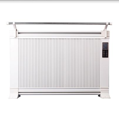 Calentador portátil blanco de 2000W Calentador eléctrico de paneles de cristal de carbono infrarrojo para el salón