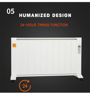 Calentador de espacio eléctrico de 220-240V/50HZ Calentador de paneles de cristal de carbono para calefacción del hogar 2000W