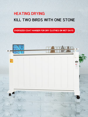 Calentador eléctrico para el hogar de 1800W Calentador de convección de calor de cristal de carbono montado en pared