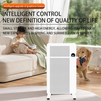 1500W LCD control remoto PTC ventilador eléctrico calefactor calefacción rápida para áreas interiores de invierno