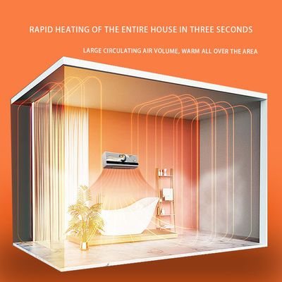 Control térmostático Calentador de aire PTC cerámico montado en la pared para hogares con bajo ruido