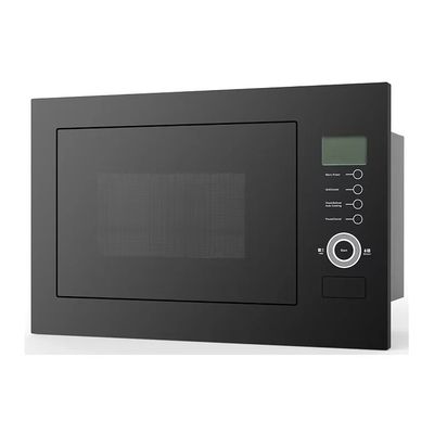 BD--1 Microondas eléctricas de mesa con parrilla 800W 20L en negro