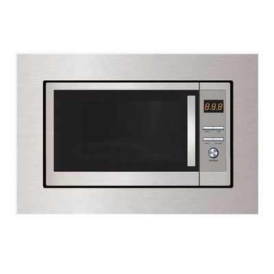 BD--1 Microondas eléctricas de mesa con parrilla 800W 20L en negro