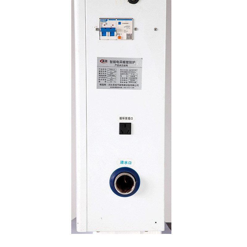 Hotel calefacción central eléctrica estufa montada en la pared con control remoto de panel táctil