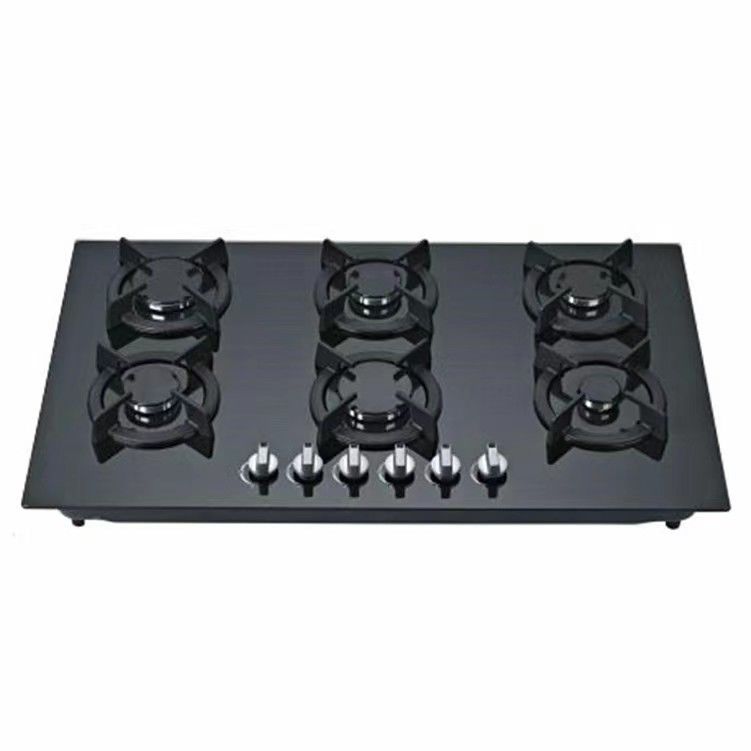 Quemador radiante de bobina de cocina eléctrica 6 quemador de vidrio para cocinar