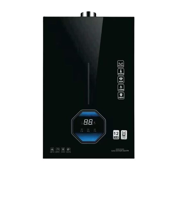 Calentador de agua de gas para automóviles 8L/10L/12L/16L GLP/GNL Propano instantáneo sin depósito para calefacción de viviendas