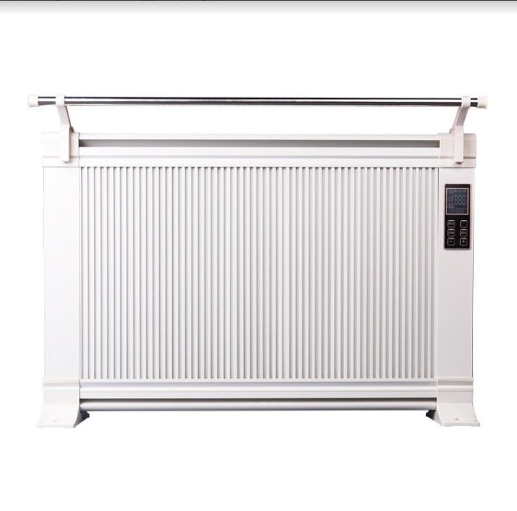 Calentador portátil blanco de 2000W Calentador eléctrico de paneles de cristal de carbono infrarrojo para el salón