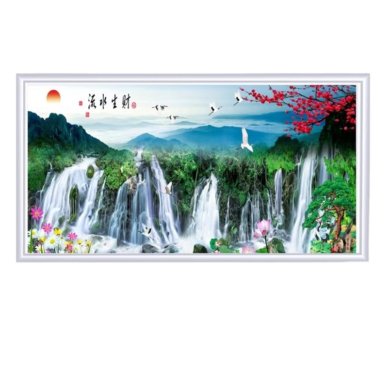 Controlador termostático opcional Calentador de habitación de pared de cristal de carbono para el hogar