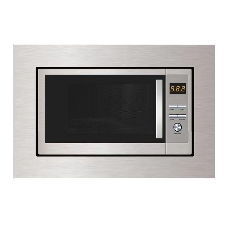 Horno de microondas de acero inoxidable de 25L con material de vidrio y 11,5 VAC25BS1A 220V